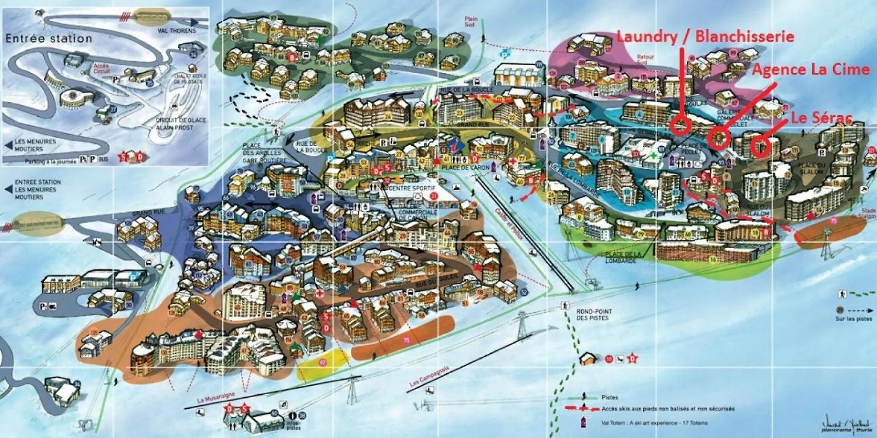 Residence Serac - Val Thorens Location: Confortable Studio Pour 4 Pers, Dans Le Haut De La Station Mae-9117 0*,
